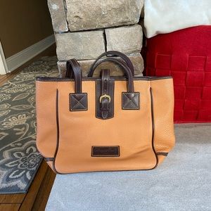 Lightly used Orange leather Dooney & Bourke purse